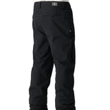 The 686 Men's Standard Shell Pant 2025 is black with a zippered pocket on the side.