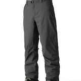 The 686 Men's Standard Shell Pant 2025 in this front view has a solid black color.