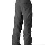 The 686 Men's Standard Shell Pant 2025 is black with a zip fly and belt loops.
