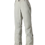 The 686 Women's Standard Shell Pant 2025 is primarily white with black accents and has zippered pockets along the sides.