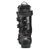 Tecnica Women's Mach 1 LV 95 Ski Boots 2025 - Black ski boots with a shiny finish and silver buckles.