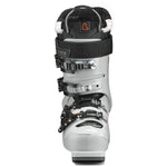 Tecnica Women's Mach Sport MV 75 Ski Boots 2026 - White ski boots with black buckles and straps.