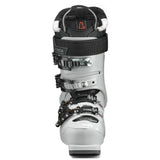 Tecnica Women's Mach Sport MV 75 Ski Boots 2026 - White ski boots with black buckles and straps.