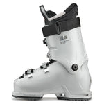 Tecnica Women's Mach Sport MV 75 Ski Boots 2026 - White ski boots with silver buckles and straps.