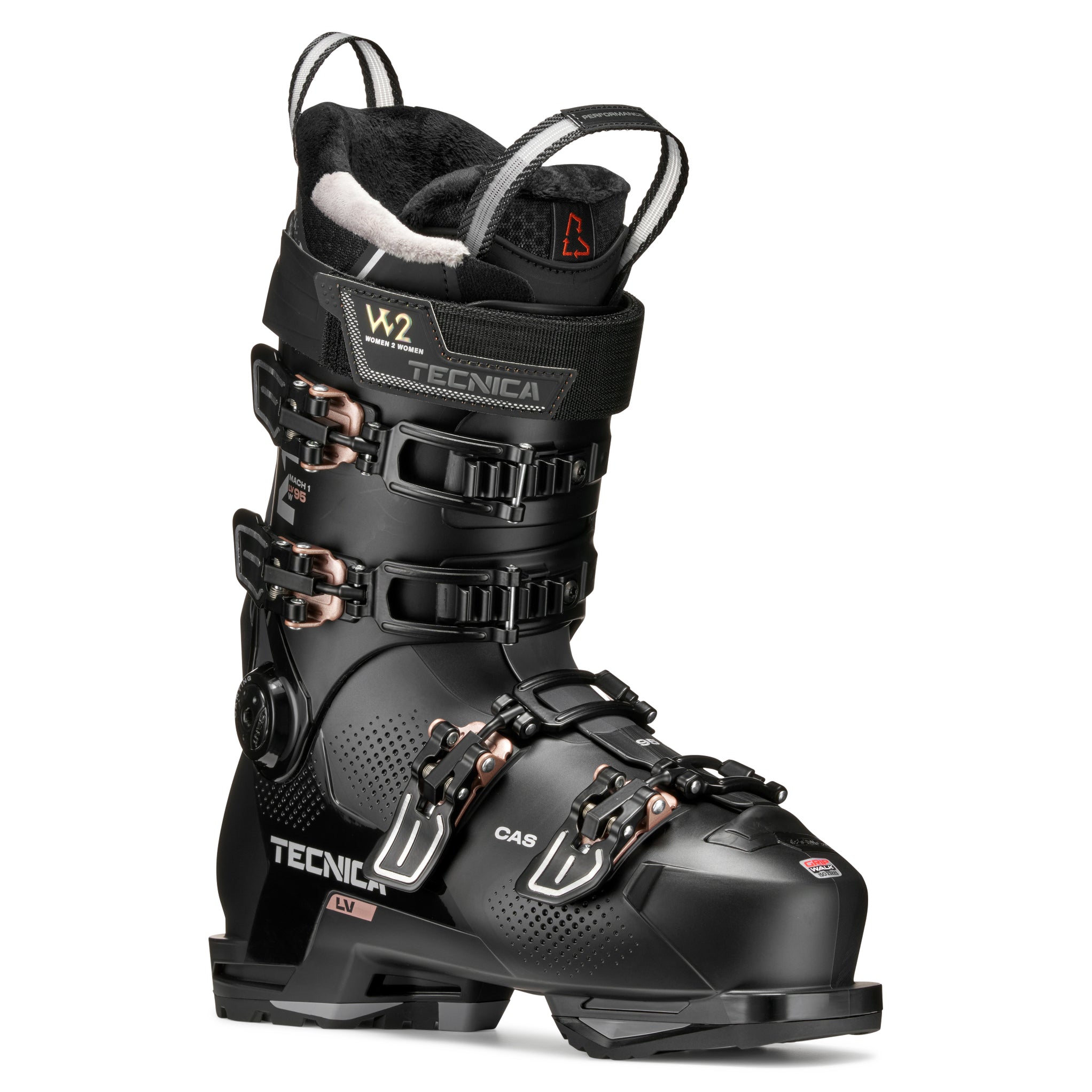 Tecnica Mach1 LV 95 W Ski Boot 2026 | Women's Low Volume Performance ...
