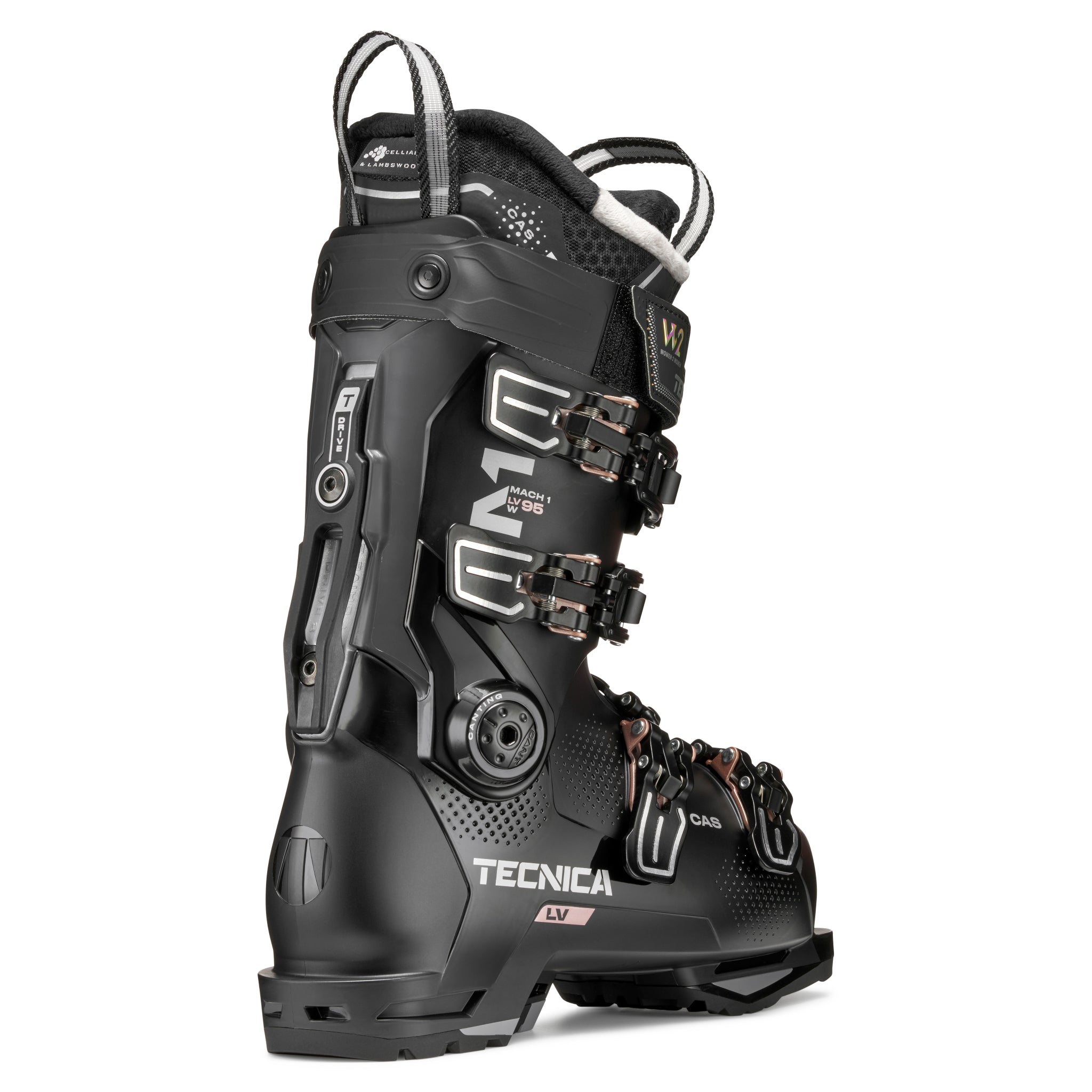 スキー 28-28.5 TECNICA MACH SPORT MV 100 Tecnica Mach Sport MV 100 Men's Ski Boots 2024 - Ski Shack