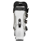 Tecnica Women's Mach BOA MV 95 Boot 2026 - A white ski boot with a black strap and a black BOA dial on the side, featuring a white Tecnica logo on the front.