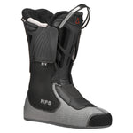 Tecnica Women's Mach BOA MV 95 Boot 2026 - A women's snowboard boot with a black and white upper, featuring a BOA lacing system and a MV 95 model number.