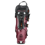 Tecnica Women's Cochise 105 W Ski Boots 2025 - A black and pink ski boot with a distinctive orange logo on the side, featuring a sleek design with a prominent "COCHISE" label.