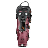 Tecnica Women's Cochise 105 W Ski Boots 2025 - A black and pink ski boot with a distinctive orange logo on the side, featuring a sleek design with a prominent "COCHISE" label.
