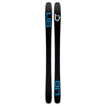 Lib Tech - UFO 95 Skis 2024 are black with a blue logo on top and bottom of skis.