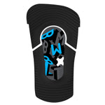 Bent Metal Bolt Snowboard Binding 2025 - A black snowboard binding with a silver bolt logo on top of the footbed.