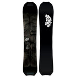Lib Tech Apex Orca Snowboard 2026 - A black snowboard with a white logo on top and a textured pattern of lines and shapes in the center.