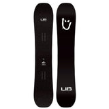 Lib Tech DPR Snowboard 2026 - Black snowboard with white lettering on top and bottom, featuring a textured pattern.