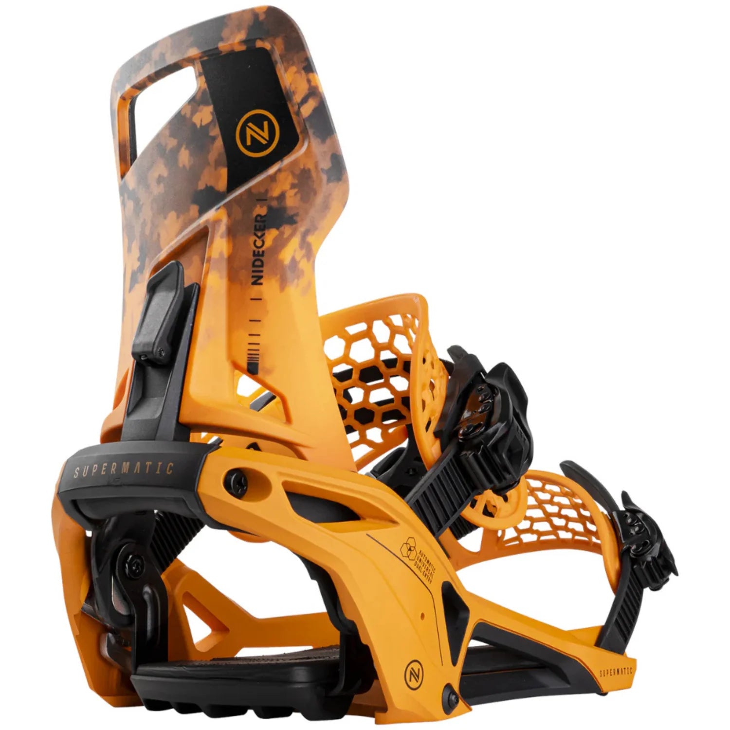 Nidecker Supermatic Snowboard Bindings 2025 – Ski Pro AZ Nidecker Supermatic Snowboard Bindings 2025 – Ski Pro AZ