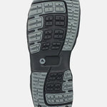 Burton Ruler Boa Snowboard Boots 2025 - Black snowboard boots with gray accents and a textured rubber outsole.