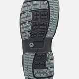 Burton Ruler Boa Snowboard Boots 2025 - Black snowboard boots with gray accents and a textured rubber outsole.