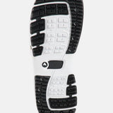 Burton Ruler Boa Snowboard Boots 2025 - Black snowboard boots with white accents and a black boa dial on top.