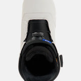 Burton Ruler Boa Snowboard Boots 2025 - Black snowboard boots with a blue logo on the side and black laces.