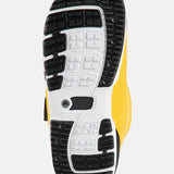 Burton Ruler Boa Snowboard Boots 2025 - Black snowboard boots with white accents and a textured rubber outsole.