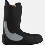 Burton Ruler Boa Snowboard Boots 2025 - Black snowboard boots with a silver-colored BOA dial on top of the tongue.