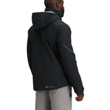 Obermeyer Raze Insulated Jacket 2025 - A black insulated jacket with a white zipper and two zippered pockets on either side.