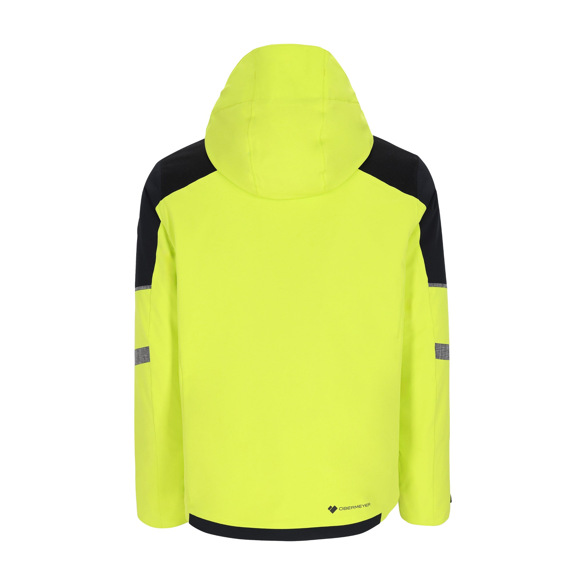Obermeyer Foundation Insulated Jacket 2025 - Spark, Lime Green - Back