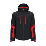 Obermeyer Charger Insulated Jacket 2025 - Black with Red features - Front