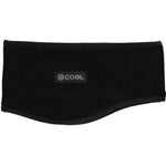 Coal New Jack Ear Warmer 2025 - Black ear warmer with a small white logo on the front.