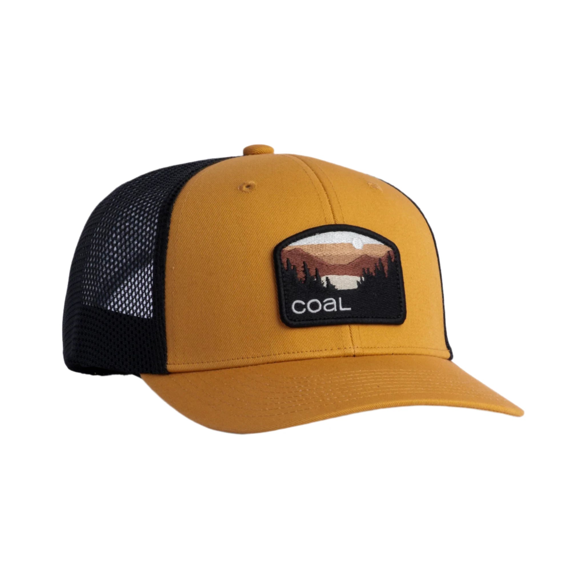 Coal Hauler One Low Cap 2025 - A tan baseball cap with a mesh back and a small embroidered logo on the front.