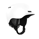 Anon Rodan MIPS Helmet 2025 - White helmet with black straps and a gray logo on the side.