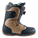 BODEGA BOA W BOOT 2022 - Black boots with tan accents and a black BOA dial on the side.