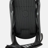 Burton Women's Escapade Step On Snowboard Bindings - 2025 model with a sleek black design and silver hardware accents.