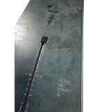 Burton Blossom Snowboard 2025 - A dark green snowboard with a subtle leaf pattern and white lettering on the top.