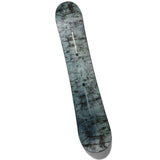 Burton Blossom Snowboard 2025 - A light blue snowboard with a black marbled pattern and white text that reads "Blossom" near the top.