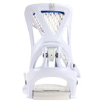 Burton Genesis Step On Snowboard Bindings - 2025 model with a sleek, modern design and silver buckles.
