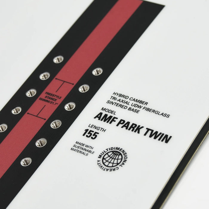 Whitespace AMF Park Twin Snowboard 2024