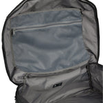 Burton Gig 70L Duffel Bag - A large, dark-colored duffel bag with a zippered top and two smaller pockets on the front.