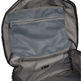 Burton Gig 70L Duffel Bag - A large, dark-colored duffel bag with a zippered top and two smaller pockets on the front.