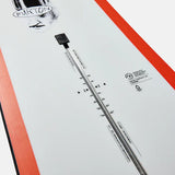 Burton Good Company B Grade Snowboard 2024 - White snowboard with black and gray graphics on top, featuring a distinctive "B" logo in the center.