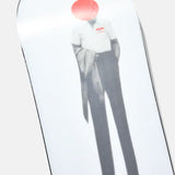 Burton Good Company B Grade Snowboard 2024 - A black snowboard with a white logo on the top left corner of the binding area.