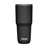 CamelBak Horizon Tumbler 30 Oz 2022 - A dark gray tumbler with a clear lid and white lettering on the side.