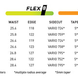 Never Summer Proto FR Snowboard 2025 - A snowboard with a distinctive yellow and black color scheme, featuring a unique design on its top surface.