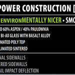 Lib Tech T. Rice Pro Camber Snowboard 2025 - A snowboard with a black base and white lettering, featuring the brand name "LIB TECH" on top of the board.