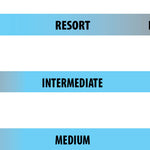 Lib Tech Mayhem Rad Ripper Snowboard 2025 - A snowboard with a black base and white accents, featuring a distinctive logo on its top side.