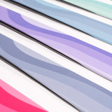 Faction Dancer 2 Ski 2026 - A pair of skis with a white base and blue stripes on top.