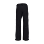 Obermeyer Foraker Shell Pant 2025 - Black snow pants with zippered pockets and adjustable cuffs.