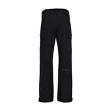 Obermeyer Foraker Shell Pant 2025 - Black snow pants with zippered pockets and adjustable cuffs.