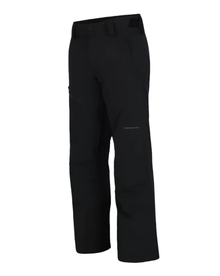 Obermeyer FORCE INS PANT MENS 2021 - Black pants with a small white logo on the left thigh.
