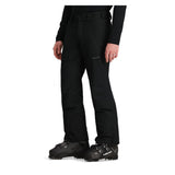 Obermeyer Orion Insulated Pant 2025 - Black insulated ski pants with zippered pockets and adjustable cuffs.